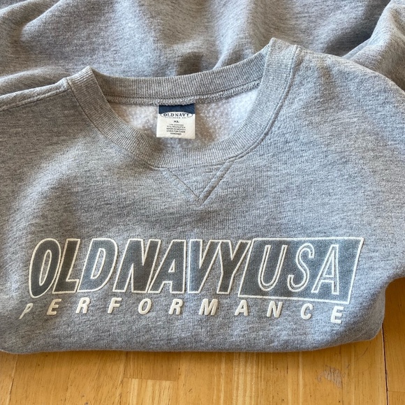 OLD NAVY unisex sweatshirt, light grey, size XL, like new condition - Picture 4 of 13